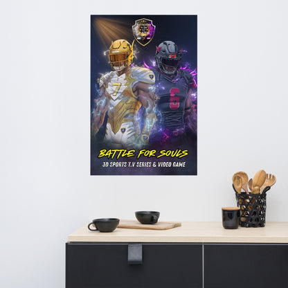 3D Sports T.V Series & Video Game Poster