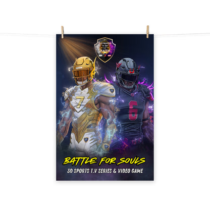 3D Sports T.V Series & Video Game Poster
