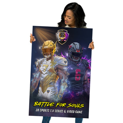 3D Sports T.V Series & Video Game Poster