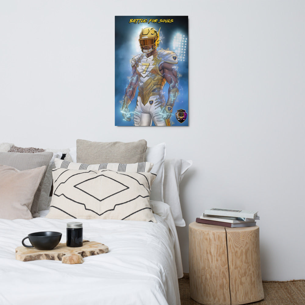 Light Playmaker #7 Battle For Souls Metal prints