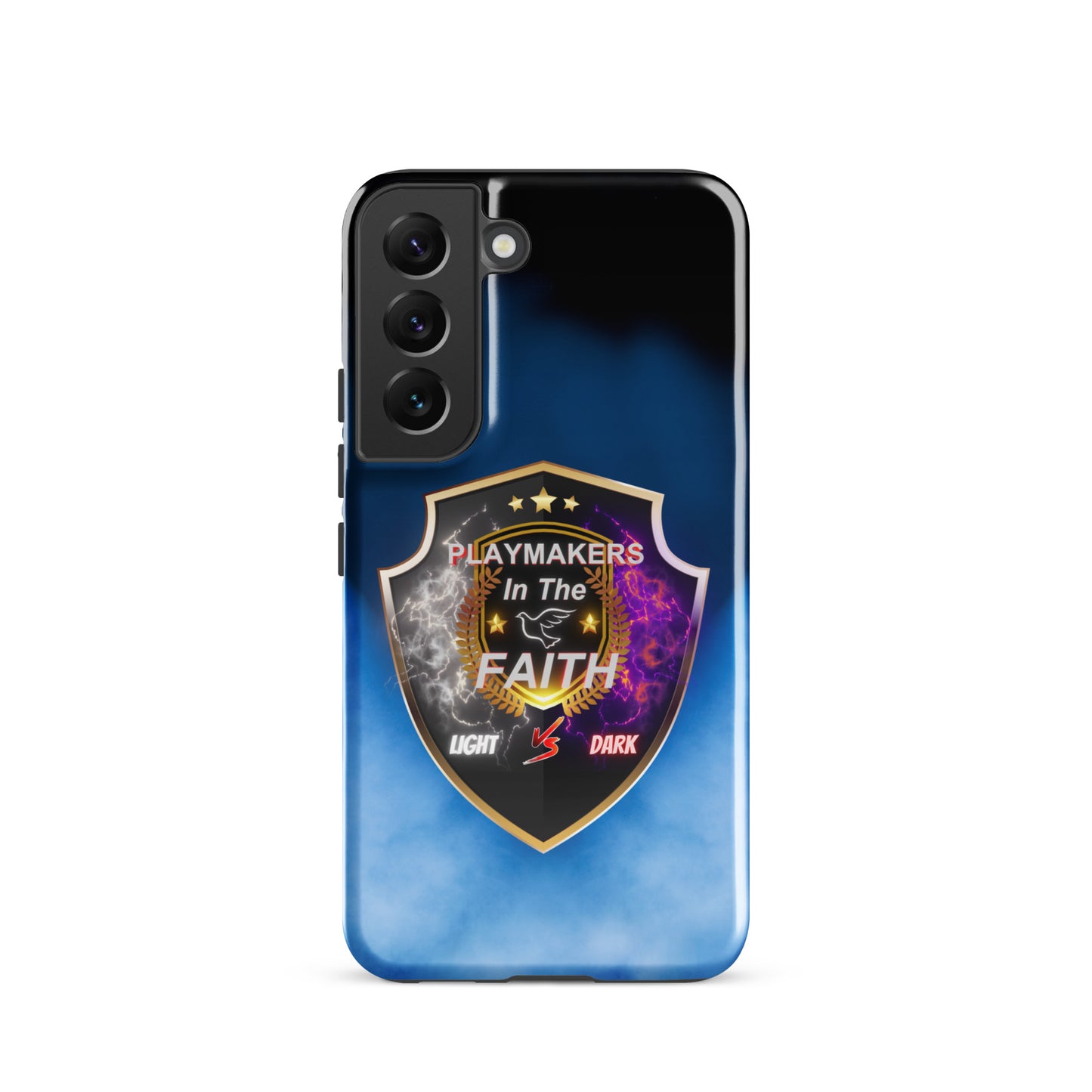 Blue Playmakers In The Faith Tough case for Samsung®