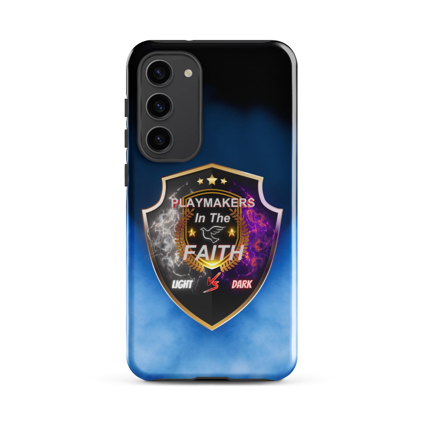 Blue Playmakers In The Faith Tough case for Samsung®