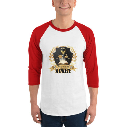 Universal Athlete 3/4 sleeve raglan shirt