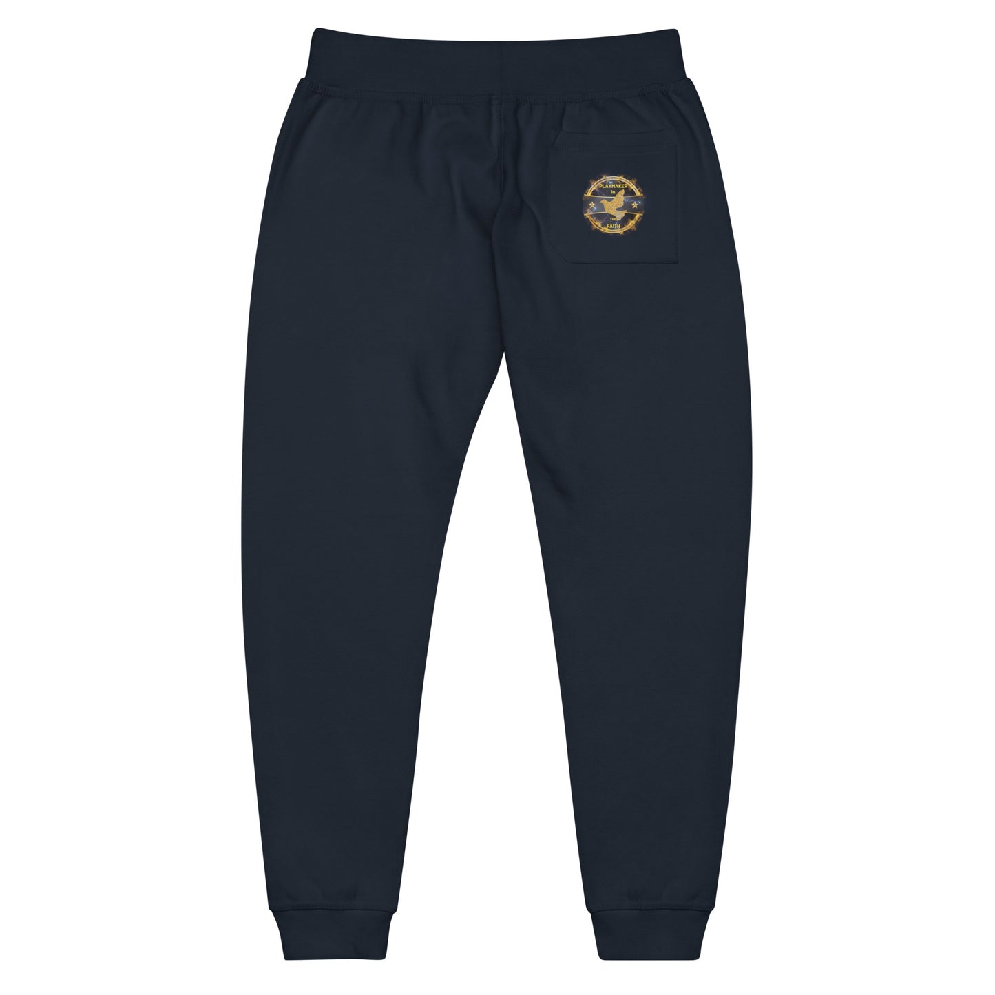 Playmaker In The Faith Logos Unisex fleece sweatpants