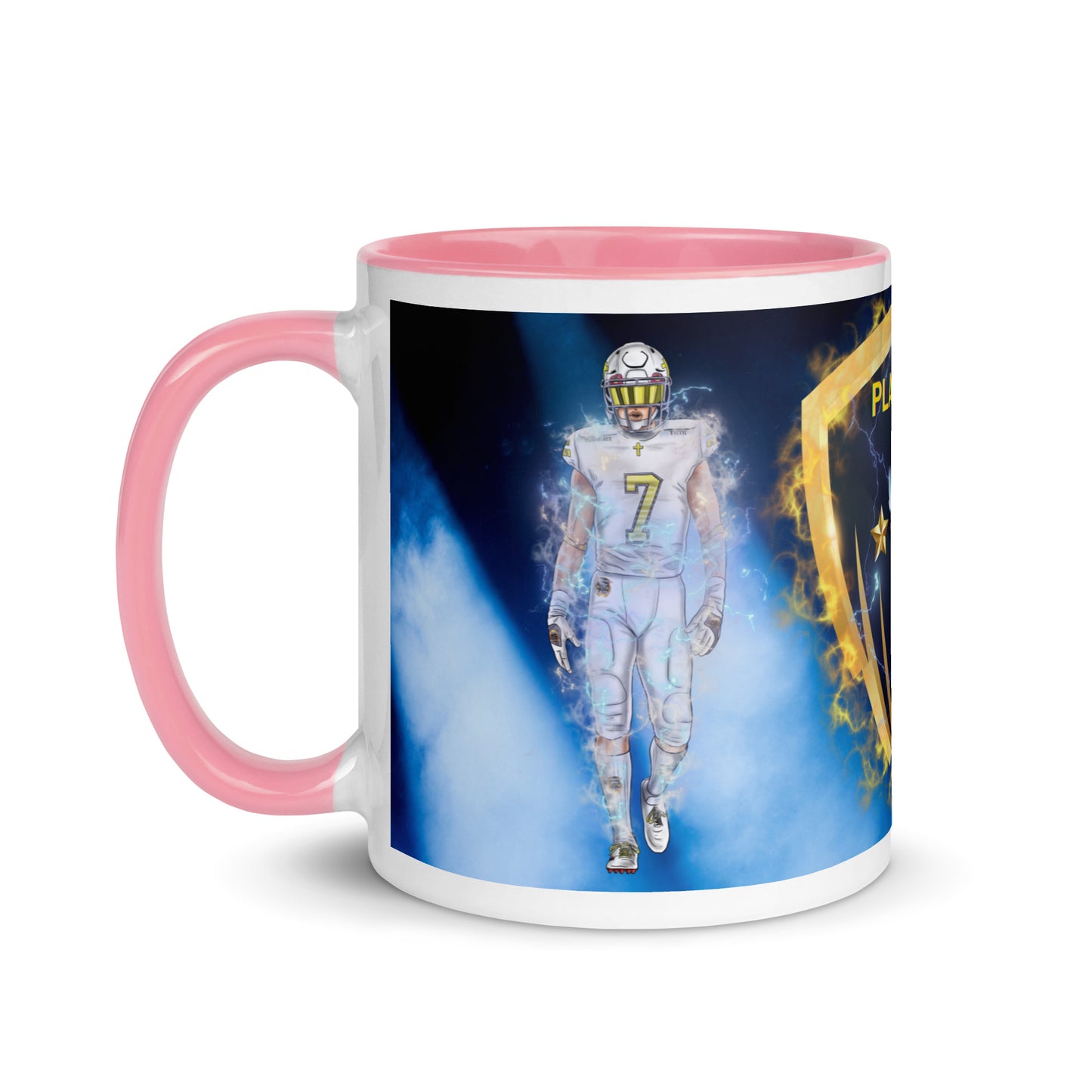 Men's Do Not Give Up Mug with Color Inside