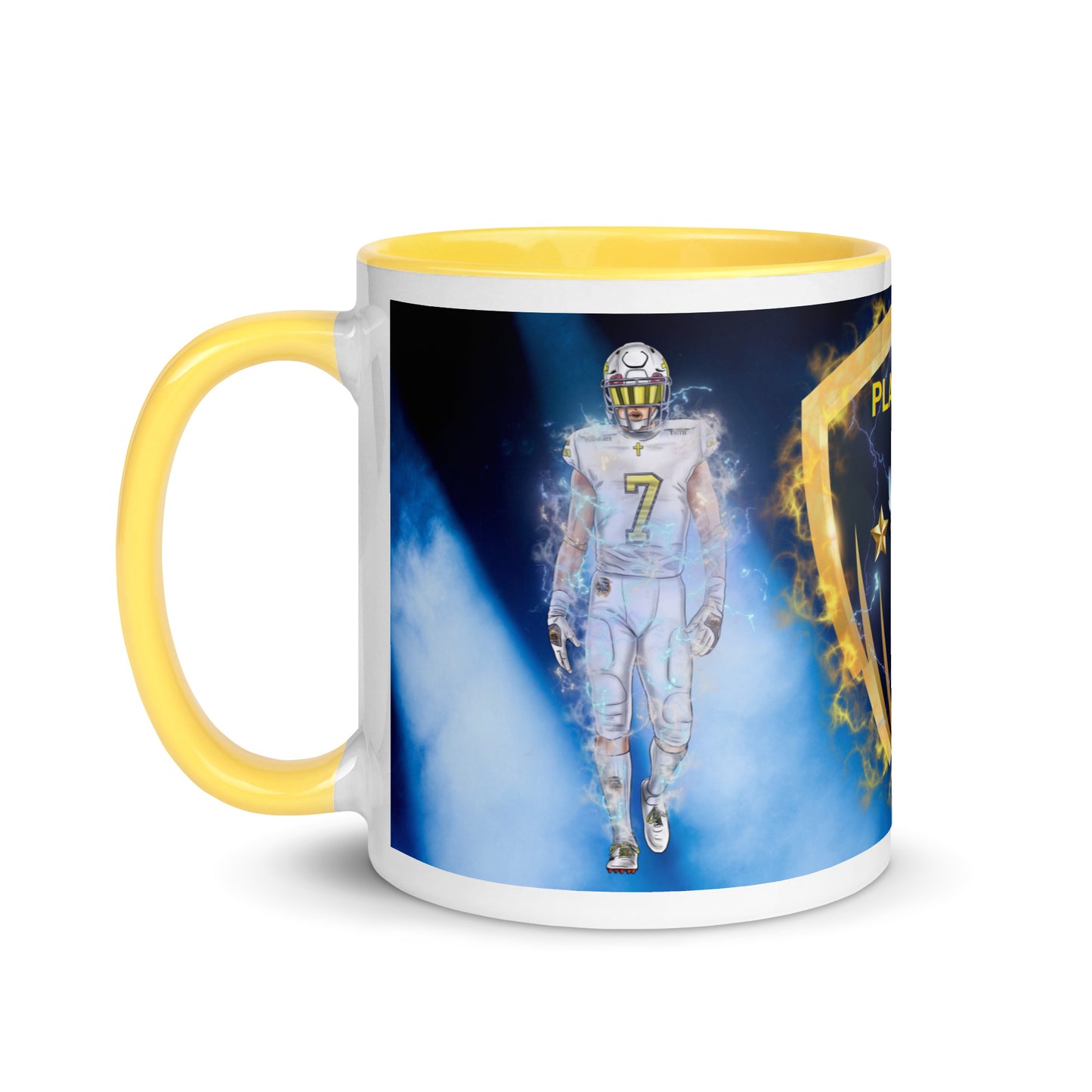 Men's Do Not Give Up Mug with Color Inside